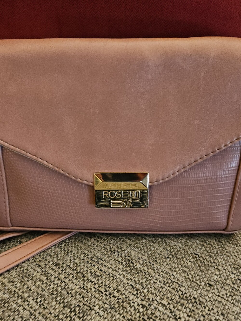ROSETTI Pink Mauve Purse Crossbody Bag - Vinyl